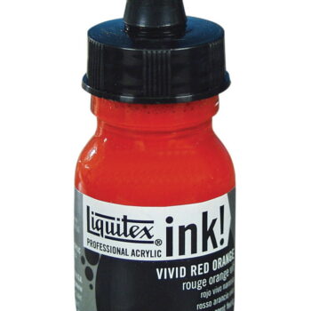 Liquitex Acrylic Ink - Vivid Red Orange  30ml