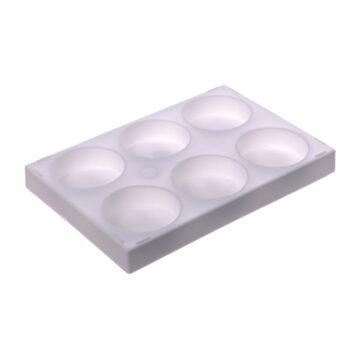 Paint Palette - Strong plastic 6-well palette.