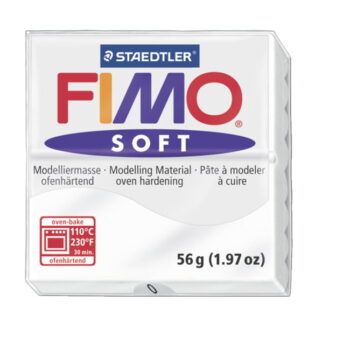 "WHITE" (colour ref:0) 56g FIMO Soft