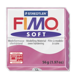 "RASPBERRY" (colour ref:22) 56g FIMO Soft