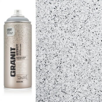 Montana "Granit Effect" 400ml Spray Paint - Light Grey