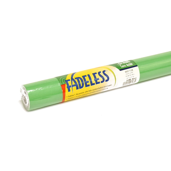 Fadeless Paper Rolls 1.22m x 3.60m - Apple Green
