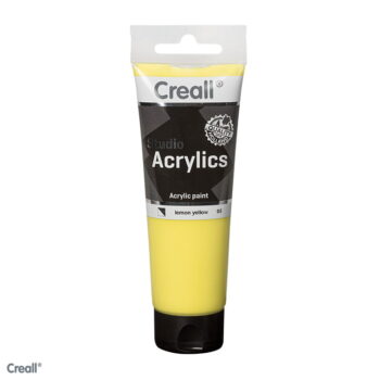 Creall Studio Acrylic Paint 120ml - Lemon Yellow