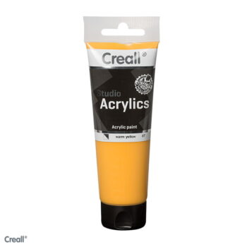 Creall Studio Acrylic Paint 120ml - Warm Yellow