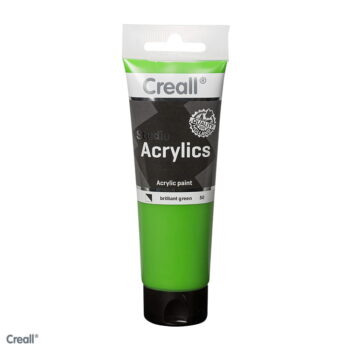 Creall Studio Acrylic Paint 120ml - Brilliant Green