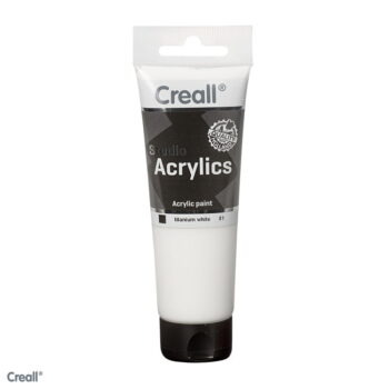Creall Studio Acrylic Paint 120ml - Titanium White