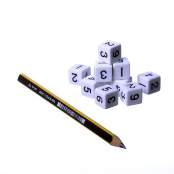 Number Dice - pack of 30