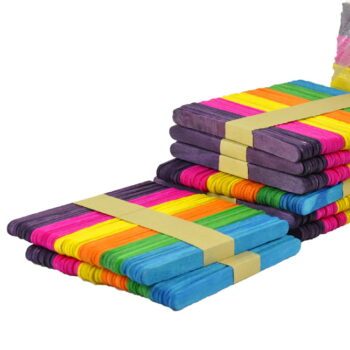 Lollipop Sticks - Box of 1000 Multi-coloured