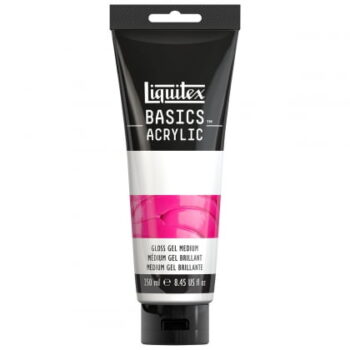 Liquitex Basics - Acrylic Gloss Gel Medium - 250ml