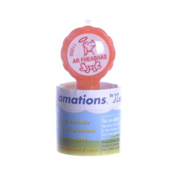 Self-Inking "Ar Fheabhas" Stamper