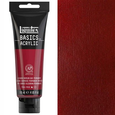 Liquitex BASICS Acrylic 118ml Alizarin Crimson Hue - 116
