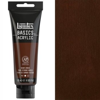 Liquitex BASICS Acrylic 118ml Burnt Umber - 128