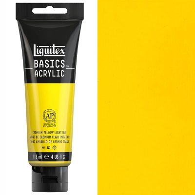 Liquitex BASICS Acrylic 118ml Cad Yellow Light Hue - 160