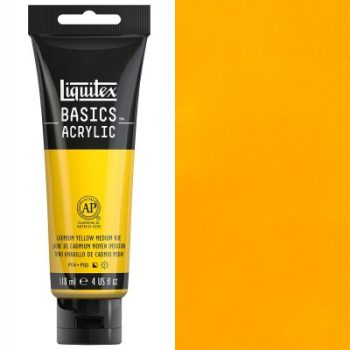 Liquitex BASICS Acrylic 118ml Cad Yellow Med Hue - 161