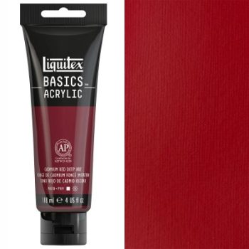 Liquitex BASICS Acrylic 118ml Cad Red Deep Hue - 311