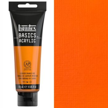 Liquitex BASICS Acrylic 118ml Cad Orange Hue - 720