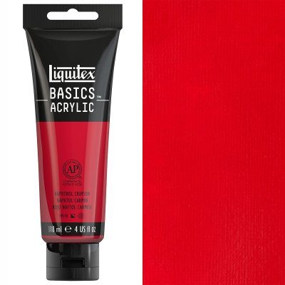 Liquitex BASICS Acrylic 118ml Naphthol Crimson - 292