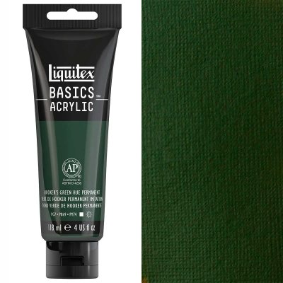 Liquitex BASICS Acrylic 118ml Hooker's Green Perm - 224