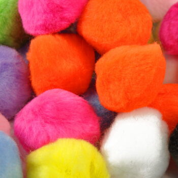 Pom Poms 40mm assorted