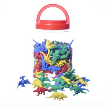Dinosaur Counters (Tub of 128)