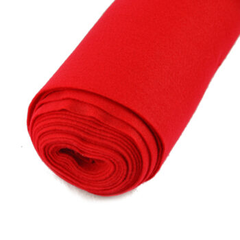 Felt Roll 45cm x 5 metres - Red