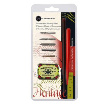 Manuscript Drawing & Mapping Dip Pen Set