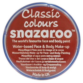 Snazaroo Face Paint 18ml – Bright Red (055)