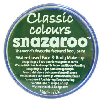 Snazaroo Face Paint 18ml – Grass Green (477)