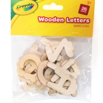 Wooden Letters - Pack of 26