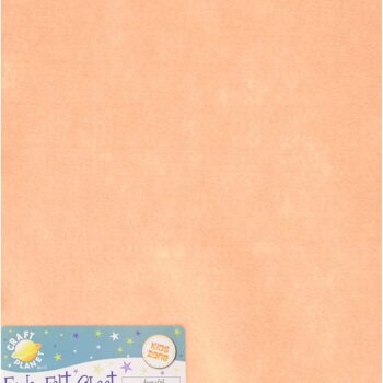 Felt Pieces A4 - Single piece - Flesh