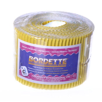 "Bordette" Corrugated Border - Yellow
