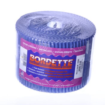 "Bordette" Corrugated Border - Royal Blue