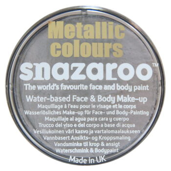 "Silver" Metallic 18ml Clam