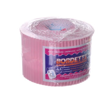 "Bordette" Corrugated Border - Baby Pink