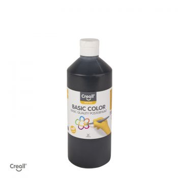 Creall Poster Paint 500ml - Black