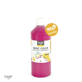Creall Poster Paint 500ml - Bright Pink