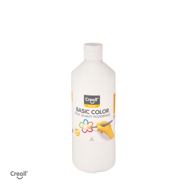 Creall Poster Paint 500ml - White