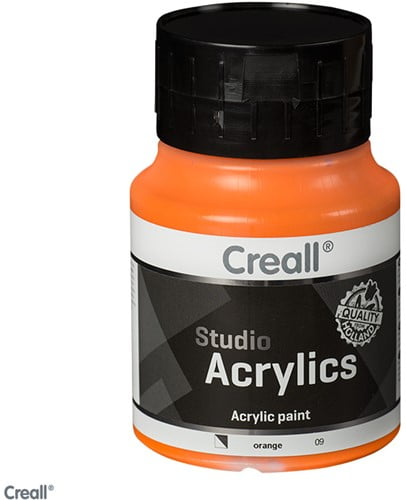 Creall Studio Acrylic Paint 500ml - Orange