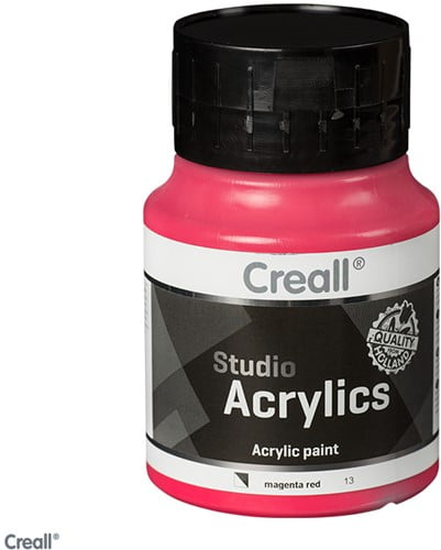 Creall Studio Acrylic Paint 500ml - Magenta