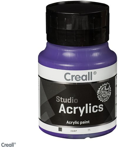 Creall Studio Acrylic Paint 500ml - Violet