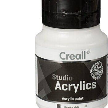 Creall Studio Acrylic Paint 500ml - Titanium White