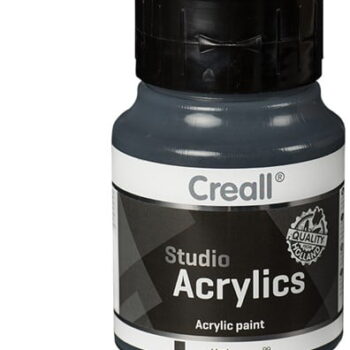 Creall Studio Acrylic Paint 500ml - Black