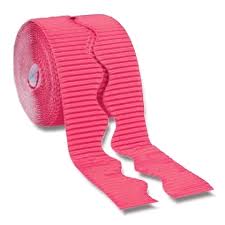 "Bordette" Corrugated Border - Magenta