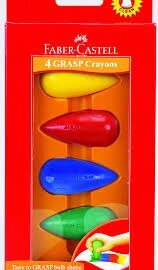 Faber Castell "Grasp" Crayons - Set of 4