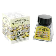 Winsor & Newton Drawing Ink - Silver 14ml
