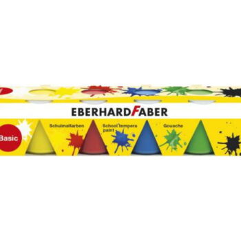 Basic Poster Paint set - 6 x 25ml pots of colour