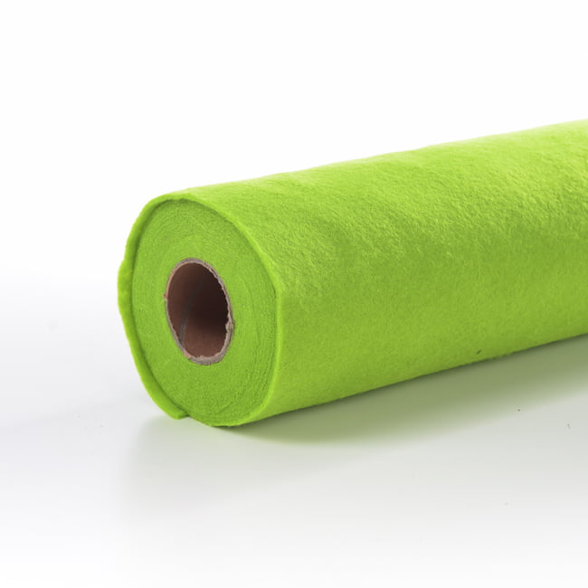 Felt Roll 45cm x 5 metres - Lime Green