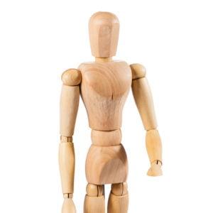 Wooden Manikin - 12" / 30cm