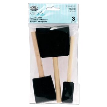 Foam Brush Set of 3