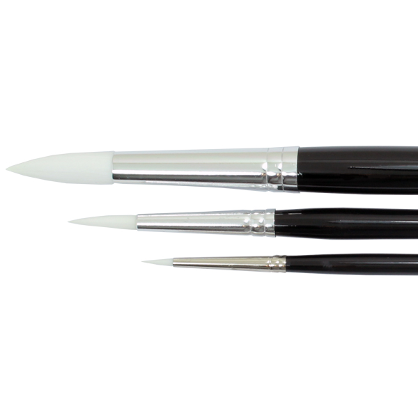 Synthetic Art Brush No:10 - Pack of 10